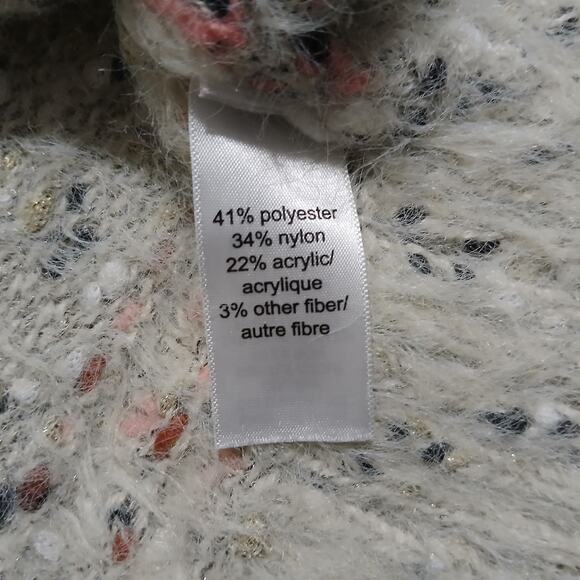 Maurices Medium Multicolor Long-Sleeved Sweater Metallic Thread Easy Care - Picture 13 of 13